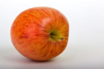 Beispiel-Bild eines Apfels.